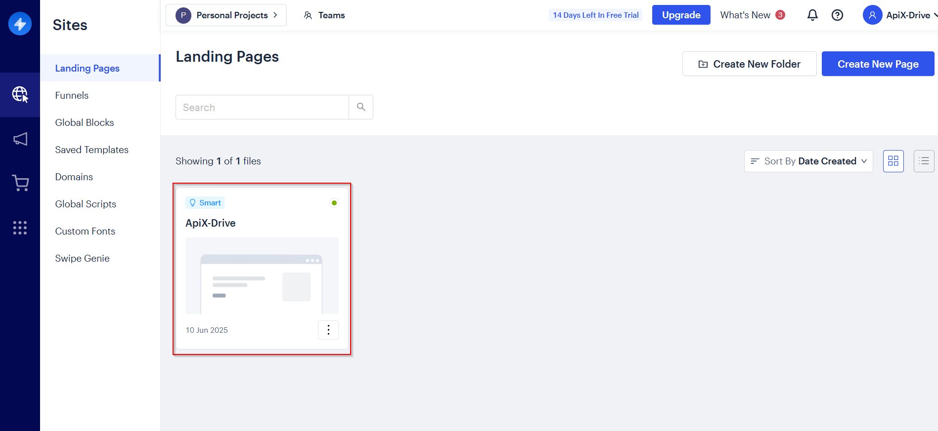 Налаштування Swipe Pages | Перехід до вибраної сторінки Налаштування Swipe Pages | Перехід до вибраної сторінки