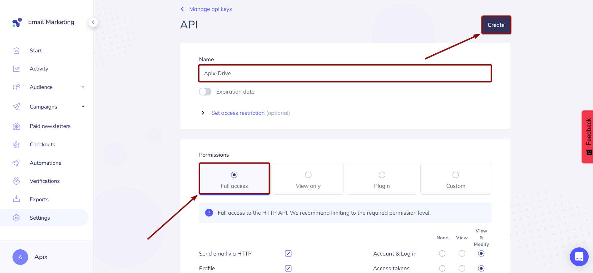 Налаштування Пошуку по Верифікації E-MAIL Elastic Email у Google Sheets | Створення Ключа API у Elastic Email Налаштування Пошуку по Верифікації E-MAIL Elastic Email у Google Sheets | Створення Ключа API у Elastic Email