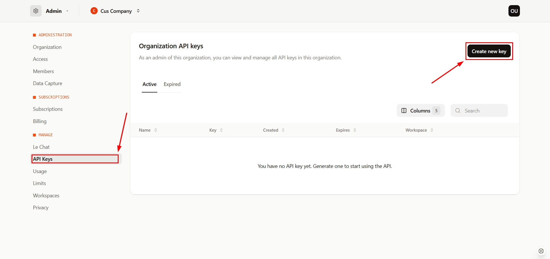 Налаштування Mistral AI у Google Sheets | Ключ API в акаунті Mistral AI Налаштування Mistral AI у Google Sheets | Ключ API в акаунті Mistral AI