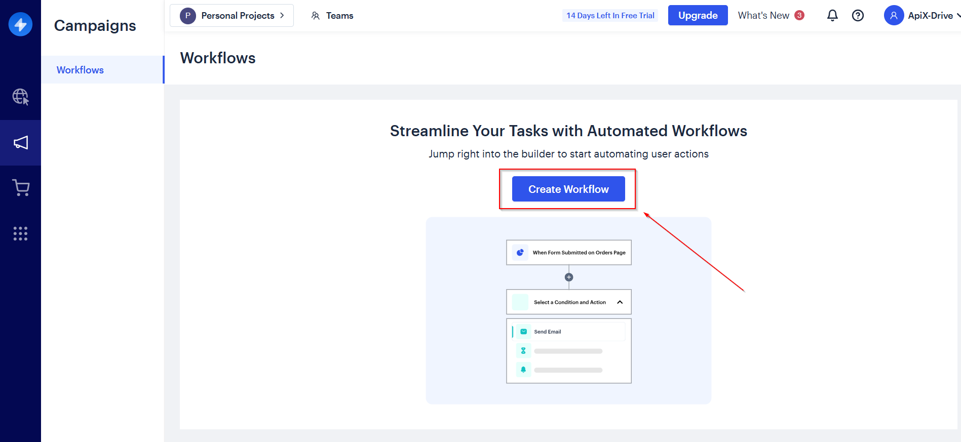 Налаштування Swipe Pages | Створення робочого процесу Налаштування Swipe Pages | Створення робочого процесу