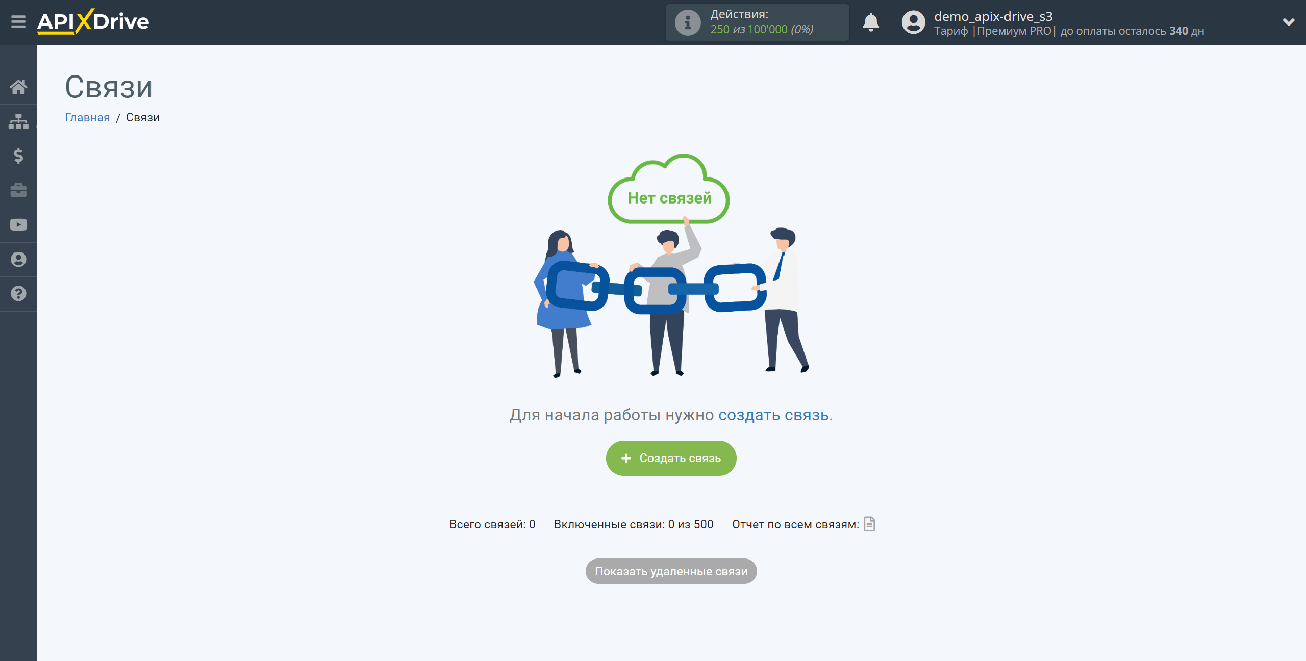 Налаштування KeepinCRM| Створення з'єднання