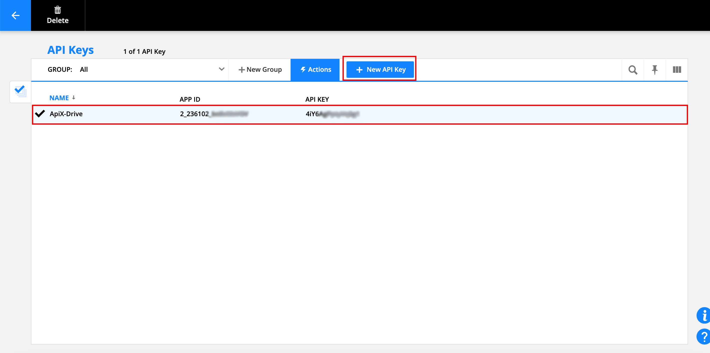 Налаштування Приймача даних Ontraport | Налаштування API