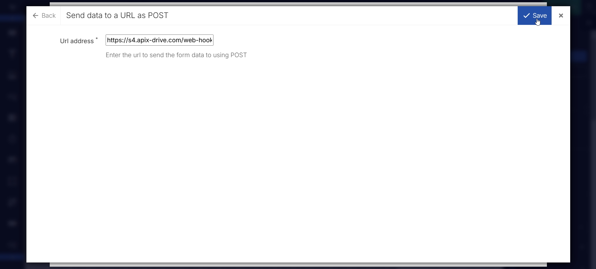 Налаштування Landingi | Налаштування webhook
