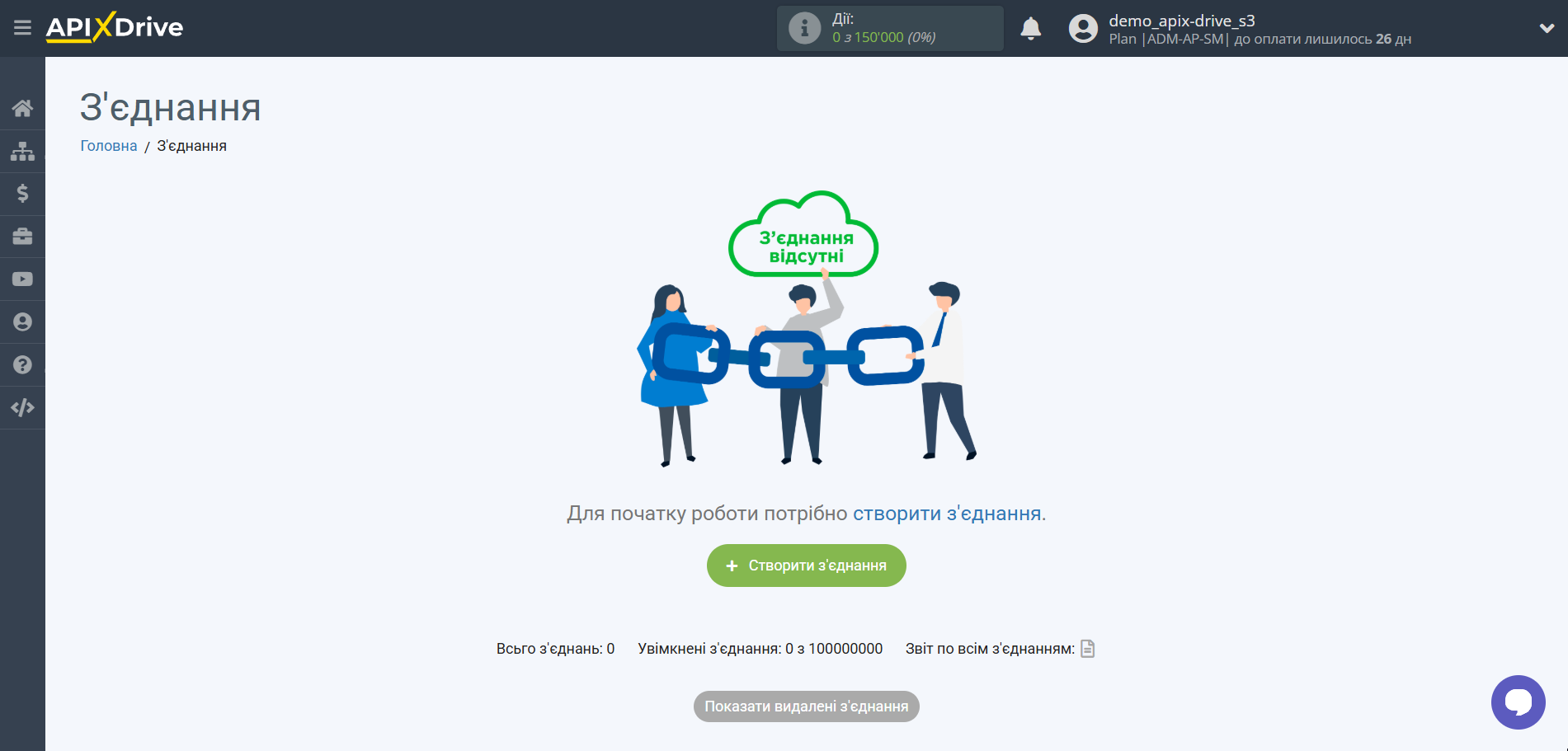 Налаштування Google Drive | Створення з'єднання