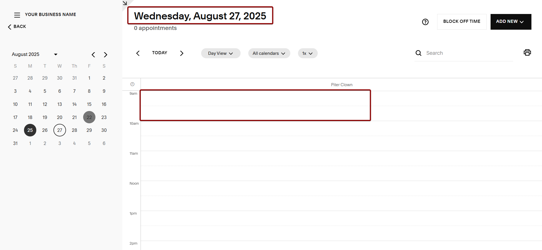 Налаштування Acuity Scheduling як Приймача даних | Відправка тестових динних до Acuity Scheduling