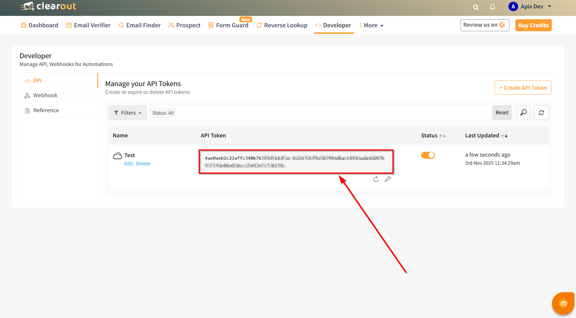 Налаштування Пошуку по Верифікації E-MAIL Clearout у Google Sheets | Створення Ключа API у Clearout Налаштування Пошуку по Верифікації E-MAIL Clearout у Google Sheets | Створення Ключа API у Clearout