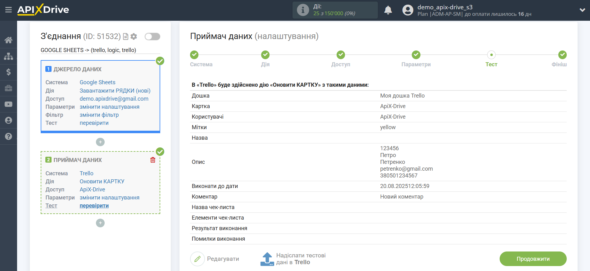 Trello Оновити КАРТКУ / Створити КАРТКУ | Тестові дані Trello Оновити КАРТКУ / Створити КАРТКУ | Тестові дані