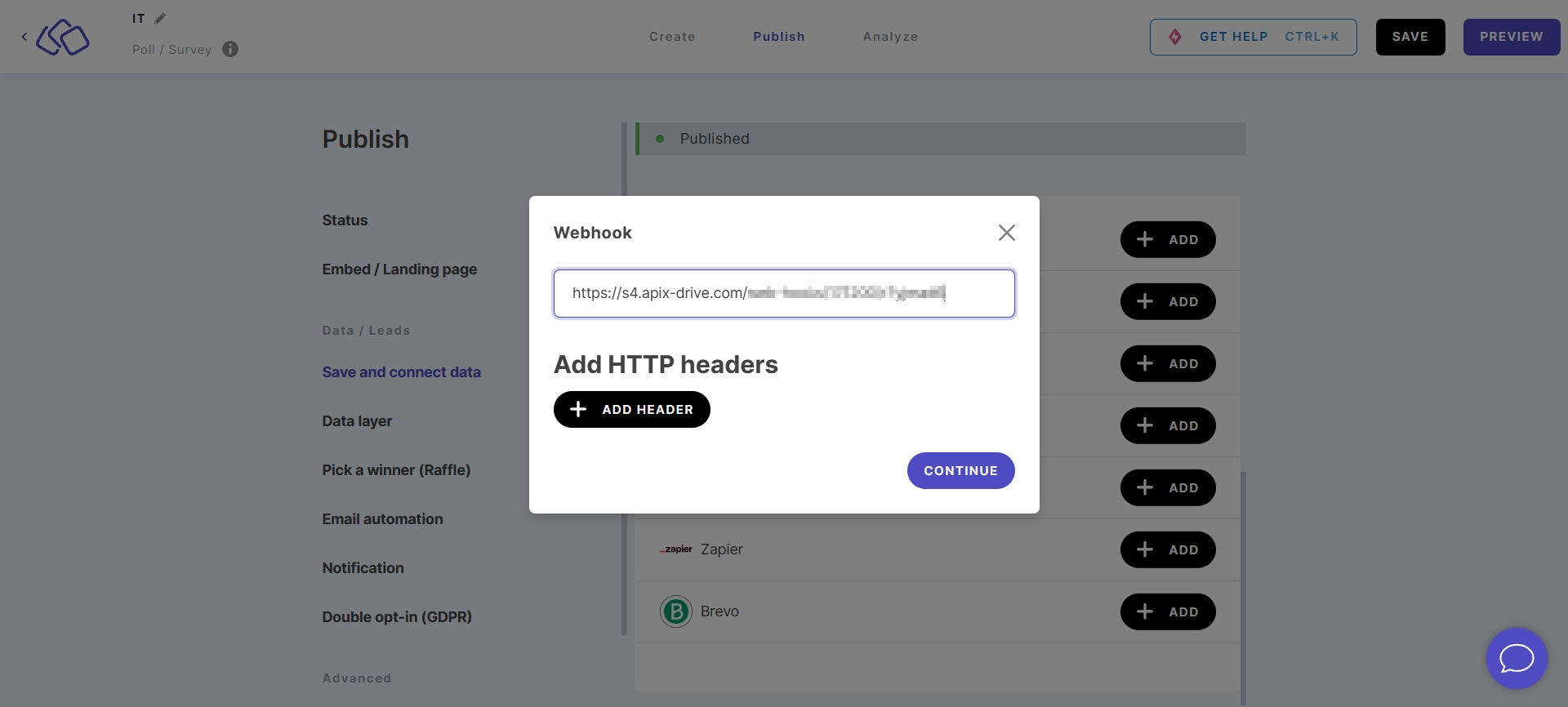 Налаштування Riddle | Налаштування Webhook Налаштування Riddle | Налаштування Webhook