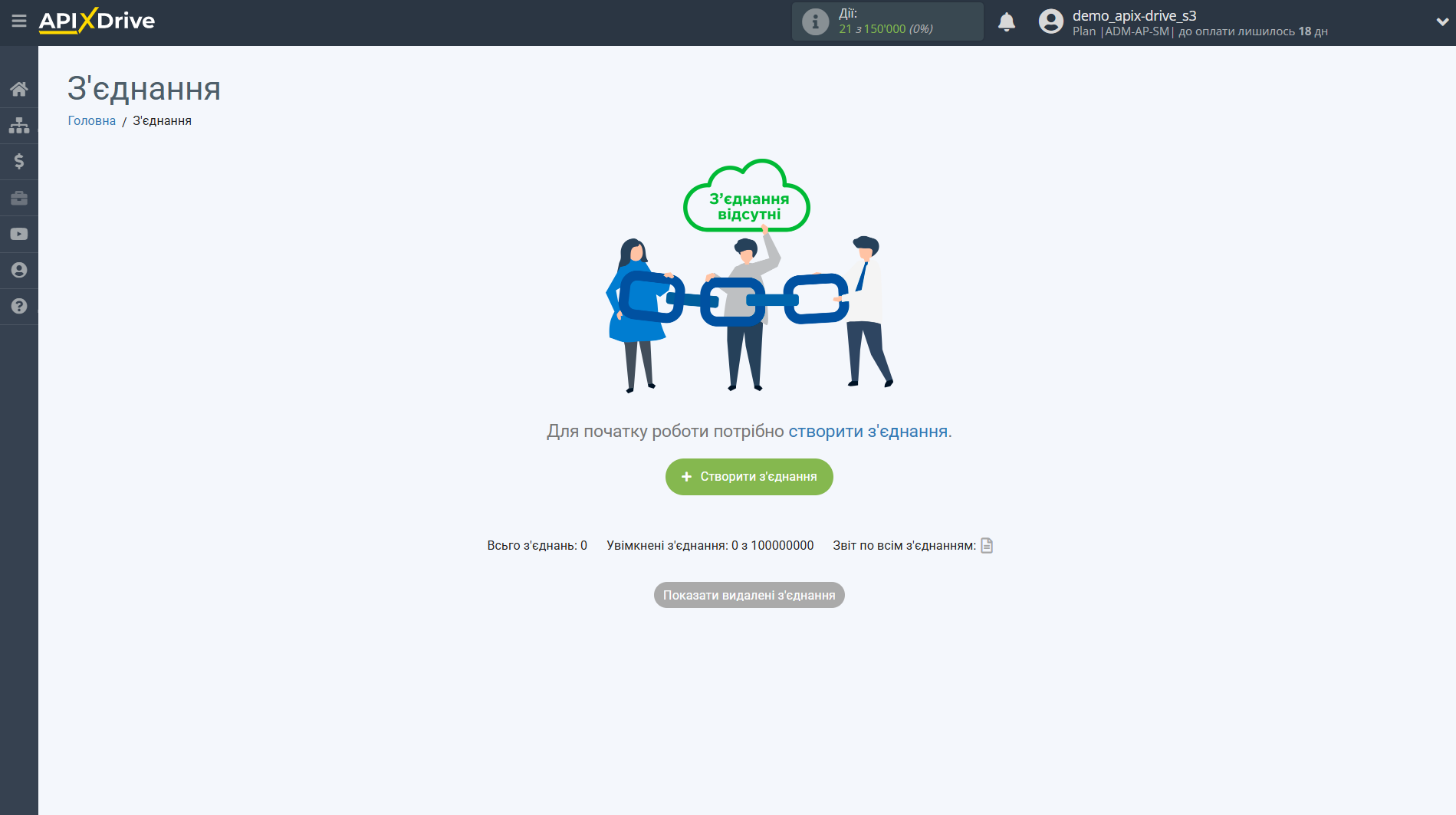 KeyCRM Оновити ЗАМОВЛЕННЯ / Створити ЗАМОВЛЕННЯ | Створення з'єднання