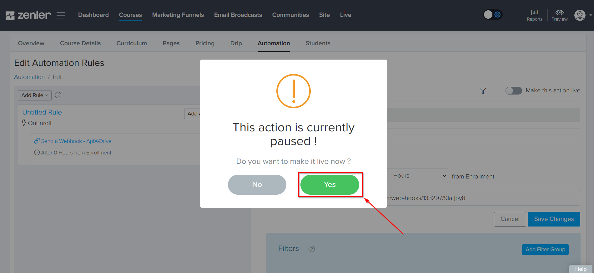 Налаштування New Zenler | Налаштування Webhooks Налаштування New Zenler | Налаштування Webhooks
