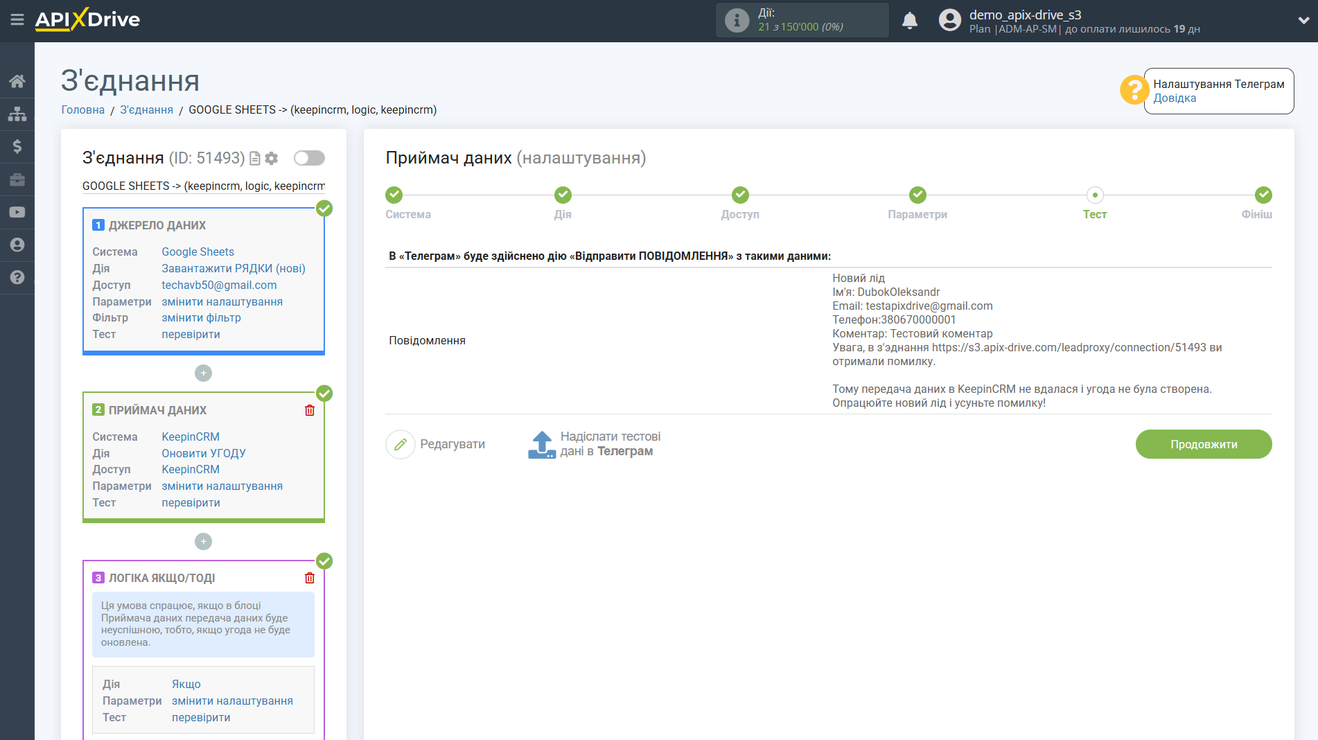 KeepinCRM Оновити УГОДУ / Створити УГОДУ | Тестові дані KeepinCRM Оновити УГОДУ / Створити УГОДУ | Тестові дані