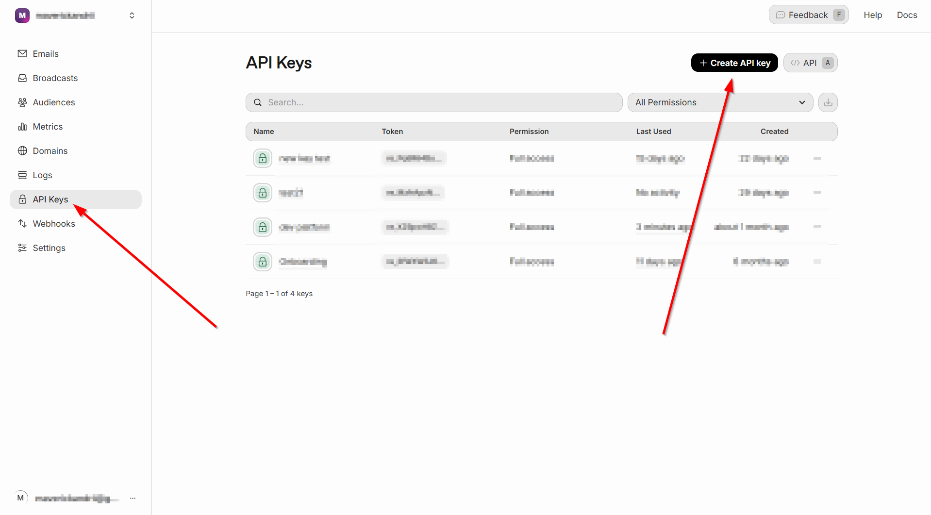 Налаштування Приймача даних Resend | Перехід до налаштувань Налаштування Приймача даних Resend | Перехід до налаштувань