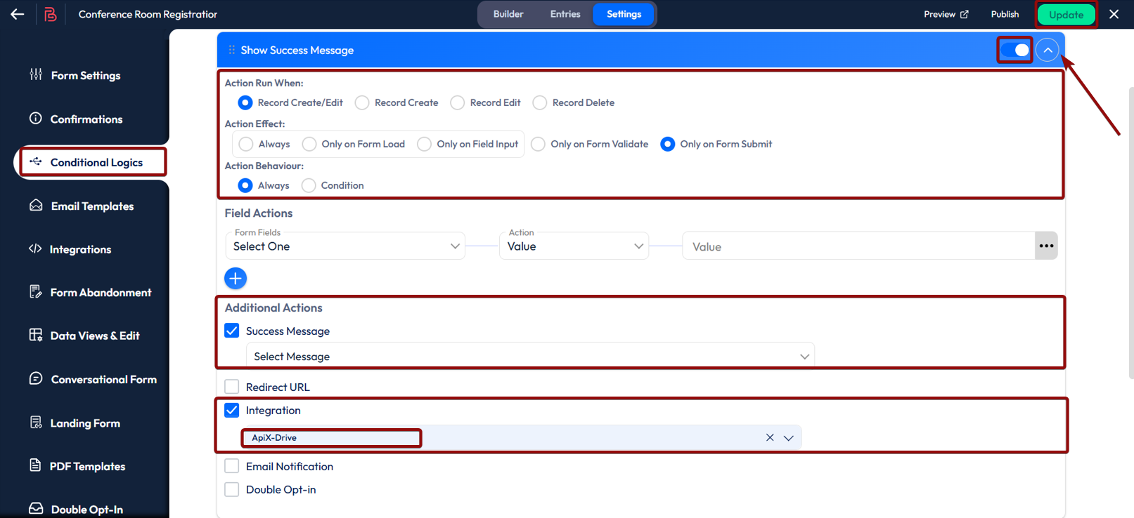 Налаштування Bit Form | Налаштування Webhook Налаштування Bit Form | Налаштування Webhook