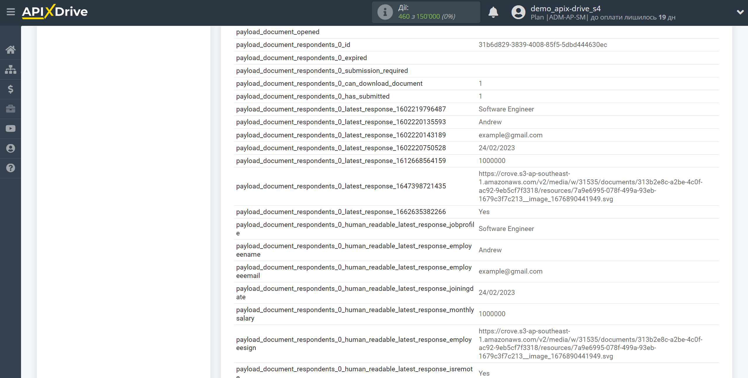 Налаштування Crove | Тестові дані Налаштування Crove | Тестові дані