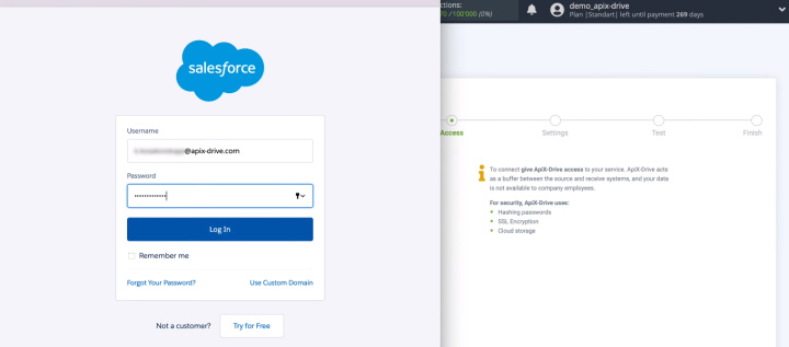 Facebook and Salesforce integration | Log in to Salesforce
