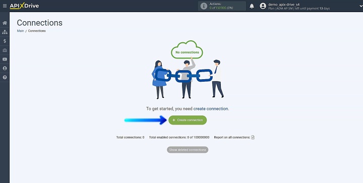 Create a new connection
