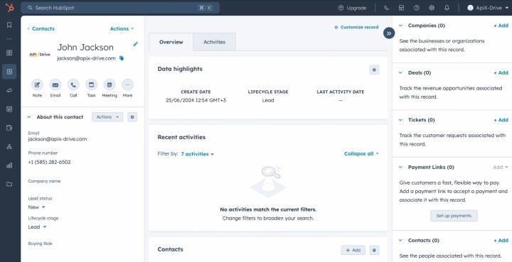 HubSpot and Tally integration | Go to HubSpot and check the result HubSpot and Tally integration | Go to HubSpot and check the result