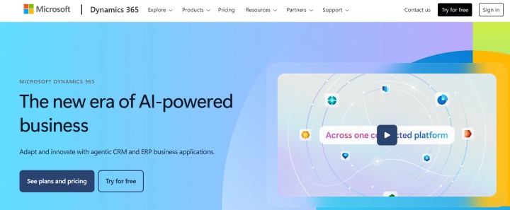 Microsoft Dynamics 365 website Microsoft Dynamics 365 website