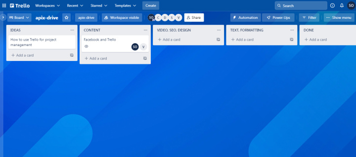 Project Management in Trello | Creating tasks
