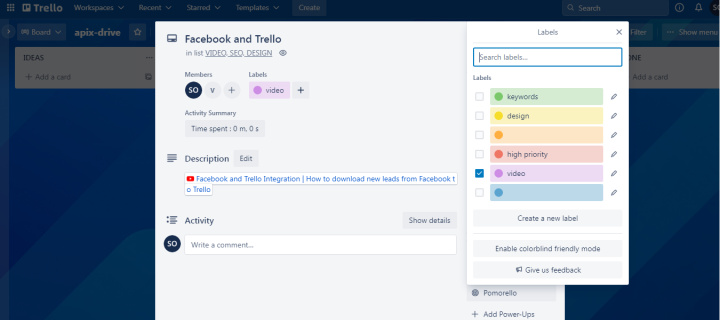 Project Management in Trello | Video done