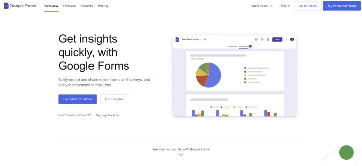 Google Forms is a tool for administering online surveys