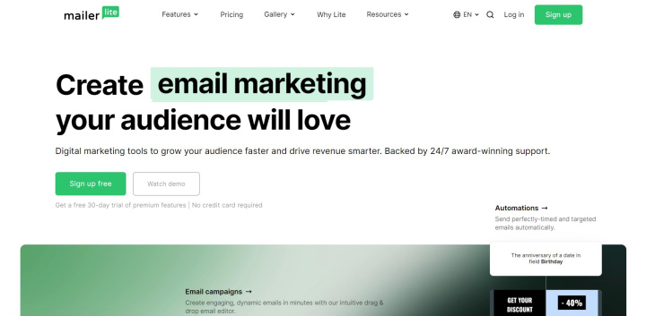 Email Marketing Platforms | MailerLite