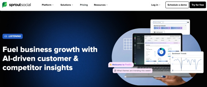 Sprout Social website