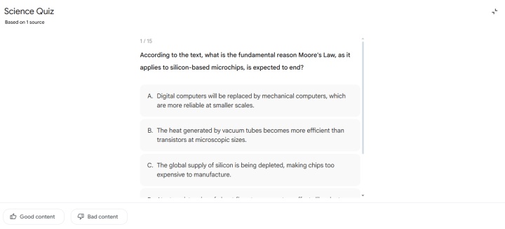 Multiple choice questions