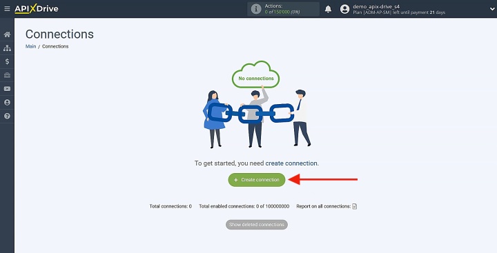 Create a new connection
