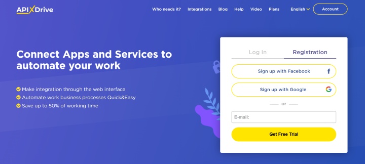 ApiX-Drive website ApiX-Drive website