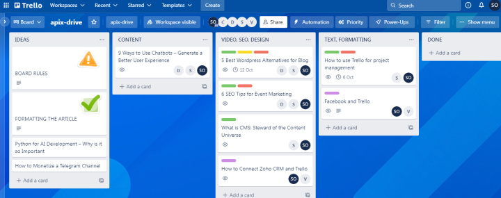 How to copy a Trello board | Workspace