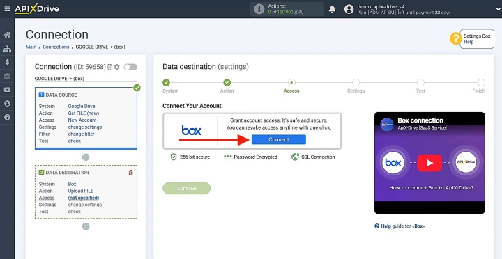 Connect your Box account