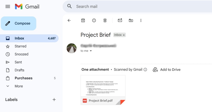 Uploading attachments
