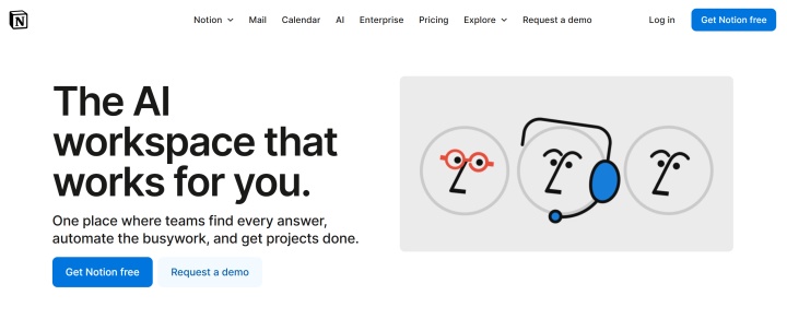 Notion website Notion website