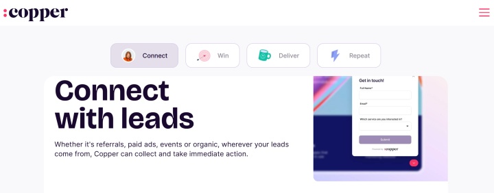 Copper website Copper website