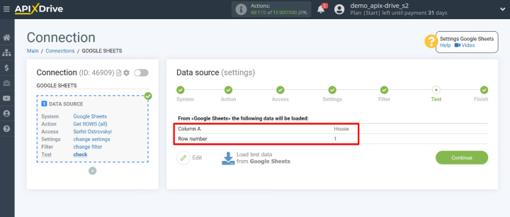 Integration for ChatGPT | Example data