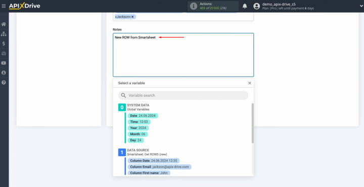 Smartsheet and Airtable integration | You can also enter data manually