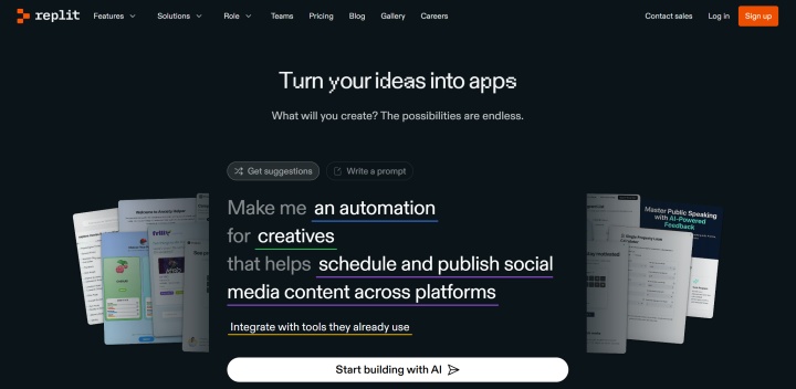 Replit official site Replit official site