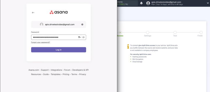 ActiveCampaign and Asana integration |&nbsp;Enter password