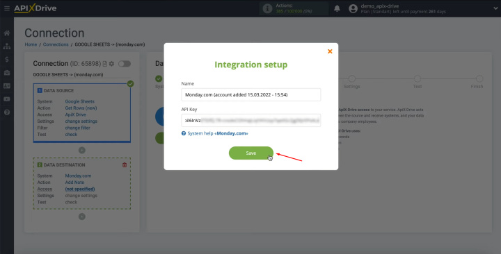 Error Messages  API Connector for Google Sheets