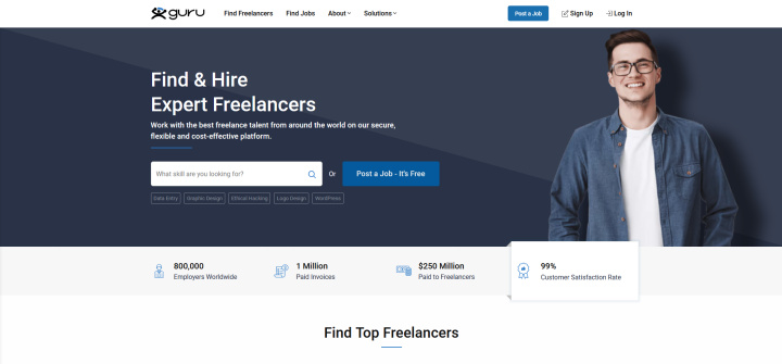 Freelance Websites | Guru