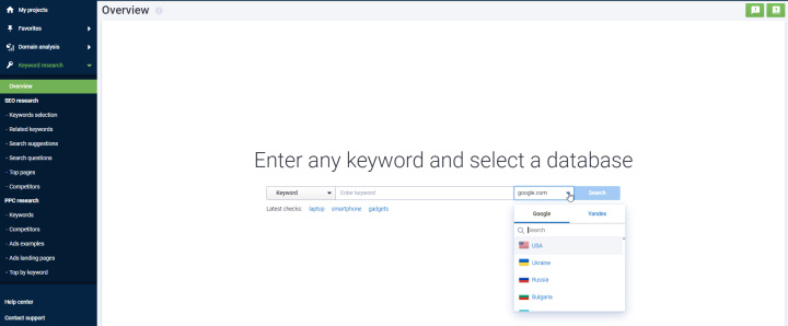 What is Serpstat | The next important tool is&nbsp;Keyword Research