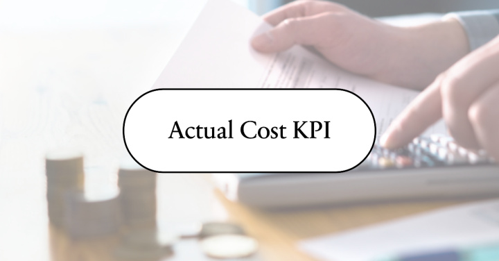 Actual Cost KPI