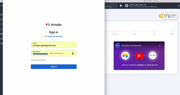 Enter your Airtable password Enter your Airtable password
