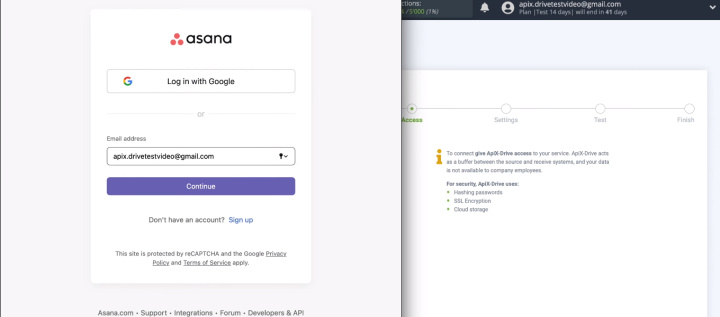 ActiveCampaign and Asana integration | Specify Email address
