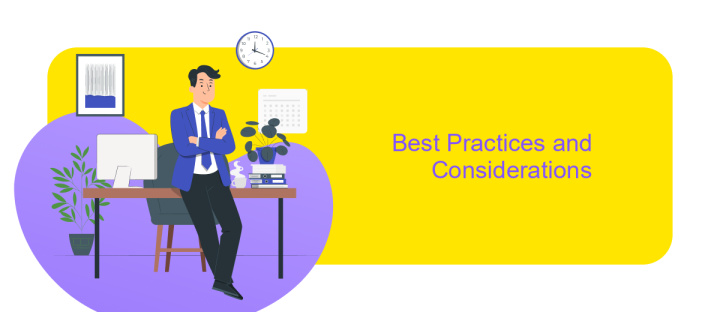 Best Practices and Considerations