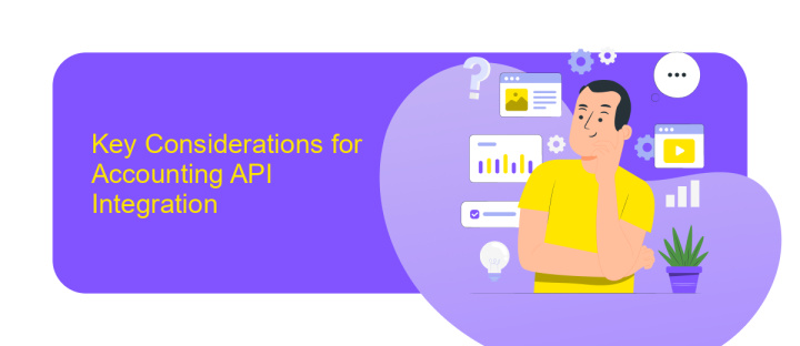 Key Considerations for Accounting API Integration