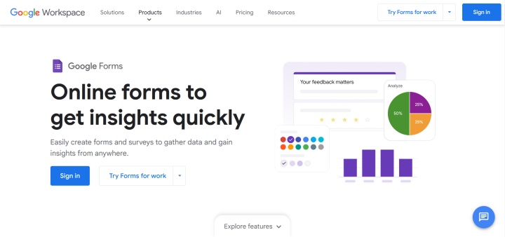Google Forms Google Forms