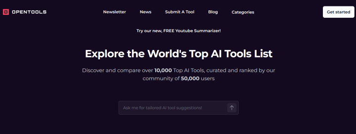 Top AI Tools Directories | OpenTools.ai