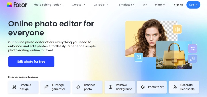 Fotor website